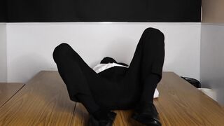 Suit Homosexual Spunks Over ten Times After He Was Bound For Hours (OnlyFans @littlefetish555)