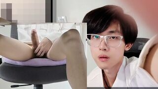 My manager actually took out his enormous pecker and ejaculated in front of his subordinates