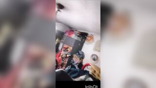 Taboo Time milking my Stiffy And nearly caught money-shot