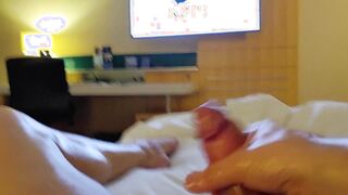 Close up masturbating