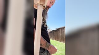 Backyard Have fun and Urinate