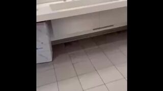 Flashing off my v-card box at the airport