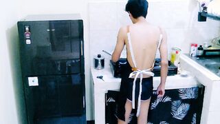 BREAKFAST WITH FRIED RICE AND OMELET