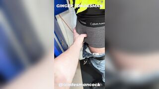 XL Dangled furry builder romps and creampies Ginger Tradesman’s thirsty fuck hole