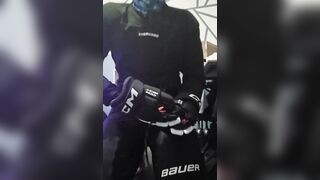 Hockey Jock pulverizes fleshlight - UTTER FLICK