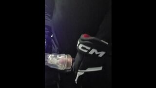 Hockey jock nails fleshlight - Shortened (MONEY-SHOT)