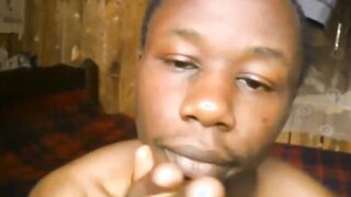 AFRICA LAD SMOKING WEED AND GETTING HIGH