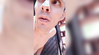 Taboo Time naked public and getting off