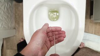 POINT OF VIEW: Providing you handfull of super hot, appetizing urinate to drink. Had such a lengthy leaking out for u to gulp!