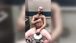 Risky Public Douche Jerk Sesh Furry Father Fap and Jizz