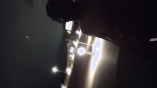 Femboy exhibitionism in public parking bunch (part two)