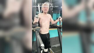 Sweat-soaked gym twinks pummel in the switching guest room showers