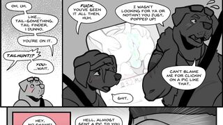 Hairy Porno Comic Dub: Getting Acquainted (ass fucking, anthro, sucky-sucky, stinging, knotting, queer fuckfest)