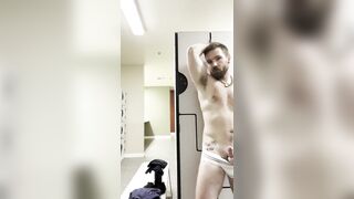 I didnt hear him coming... until I was spunking,