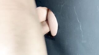 Gloryhole internal ejaculation