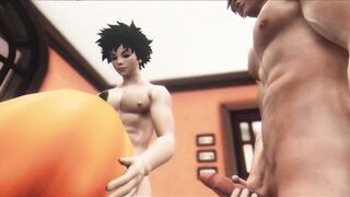 Heros Halloween 2022 - Pumpkin Pie - Kacchan x Deku - My Hero Academia 3 DIMENSIONAL Cartoon Parody