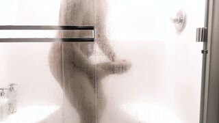 14 Inch and LARGE Beefstick Douche and Wank Off