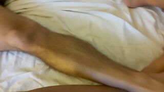 my housemate sported a morning hardon, so I helped myself to his rock hard prick, I think he luved!