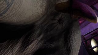 Rhino Mating with Youngster Fellow #two (Homosexual Unshaved) / Crazy Life Furries