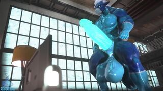 Beef whistle Greedy, Druth Pecker Vore Growth Toon