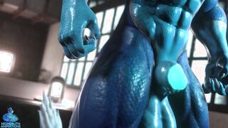 Beef whistle Greedy, Druth Pecker Vore Growth Toon