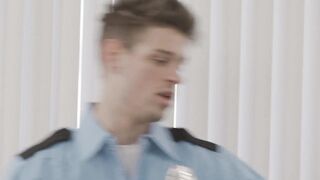 Airport Security Michael DelRay take Fap hunter for a intimate check-up