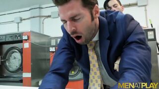 MENATPLAY Suited Andy Starlet And Dario Beck Anal invasion Tear up Gonzo