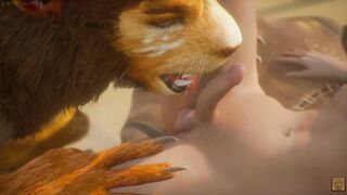 Lion Hairy Knotting Lad Fellow (Homosexual Fur covered)