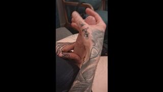 Slow-movability immense jizz flow