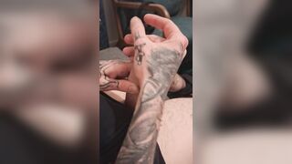 Slow-movability immense jizz flow