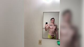 Ultra-cutie Displays Bod Off Their Yankee Garment Trunks  Tgirls Archive W The HOMOSEXUALS in Mind XO