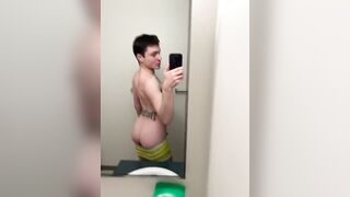 Ultra-cutie Displays Bod Off Their Yankee Garment Trunks  Tgirls Archive W The HOMOSEXUALS in Mind XO