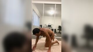 Floor routine - trio angles