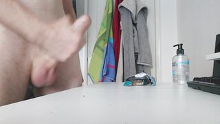 Good-sized White-hot Cum shot