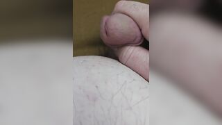 Flopping petite weenie up close