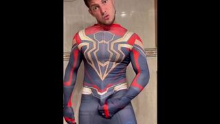 HOMO SPIDERMAN with a Spunk Surprise