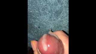 daily wank off 16/30 - edging and shooting a geyser - wank off contest