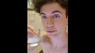 Youngster Gulps His Own JISM