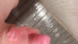 Frolicking with my manmeat in the bathroom — we can do it together