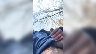 Hugebbc and gigantic caboose outside have fun