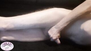 enjoy my hand-job until heavy yelling jizz shot, close-up of MeMySelfAndMyOwn kinky selfplay glad end