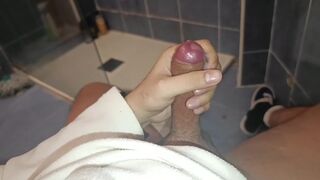 Corrida en cámara lenta tiro buena leche