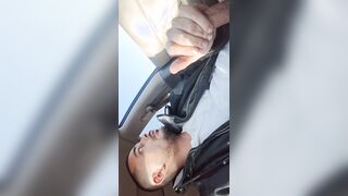 Risky draining off in public