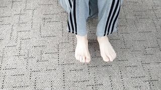 I rubdown my soles with lubricant.