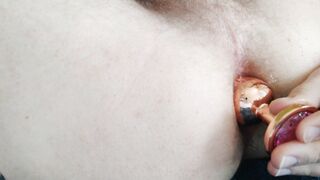 Observe me tucking ASSFUCKING CORK in my fuckhole!