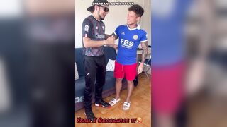 GAYI Coaxed My Pal To See Soccer And Then I Boinked Him Rock hard