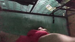 First-timer Latino son strokes his pipe until he reaches assfuck ejaculation