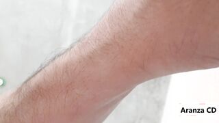 Cogiéndome con mi fuck stick en el hotel