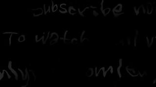 Analingus and self jizz drinking