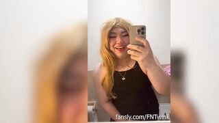 Chinese crossdressing hoe pleads for Father to let her spunk